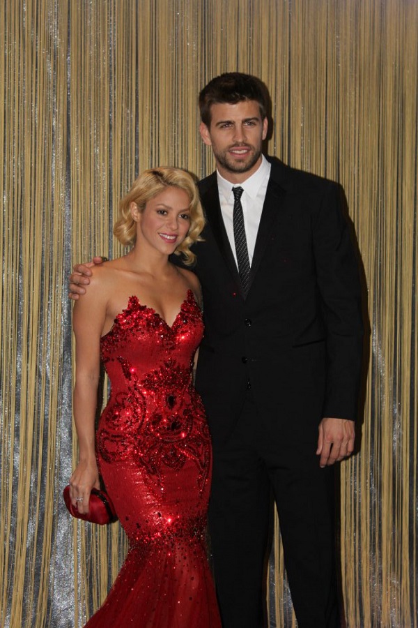 Famose coppie straniere di star del cinema e dello spettacolo 2017: la cantante Shakira e il calciatore Gerard Piquet