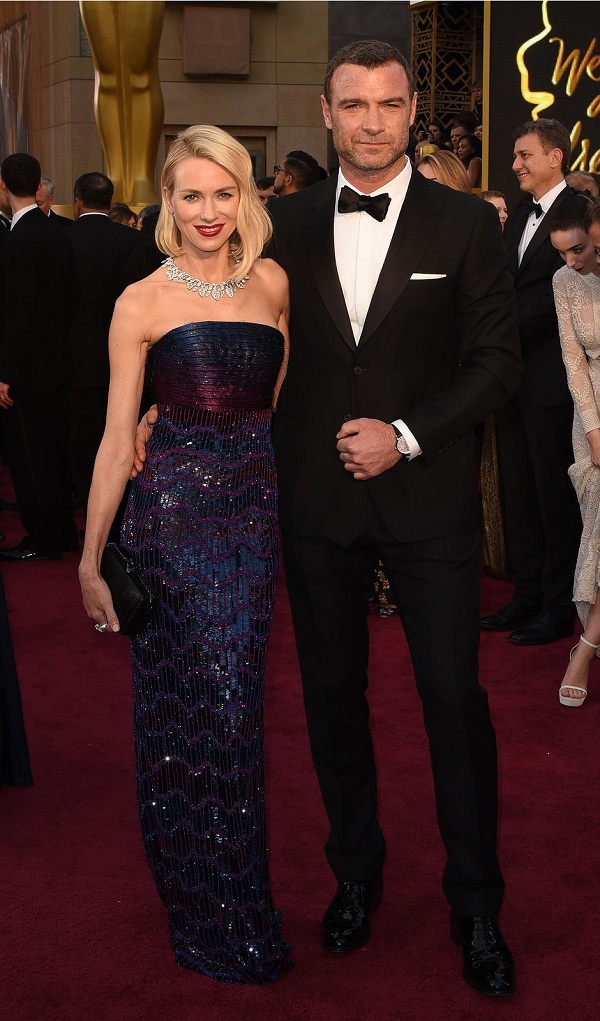 Couples célèbres de stars du cinéma et du spectacle 2017: Naomi Watts et Liv Schreiber