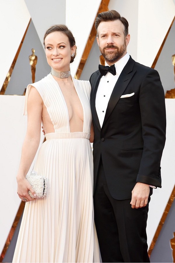 Híres tengerentúli híres párok a film- és show-üzleti csillagok 2017-ből: Olivia Wilde és Jason Sudeikis